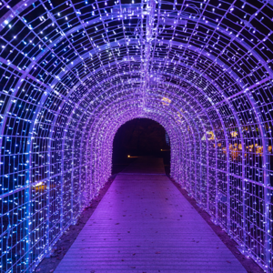 Lichttunnel LED RGB
