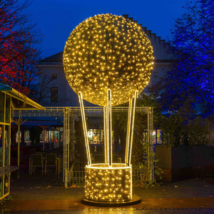Heißluftballon gold