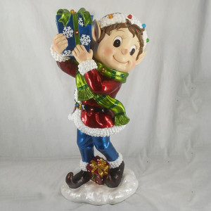 Elf mit Geschenk