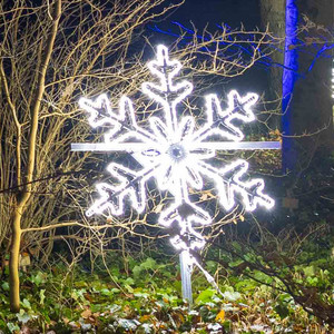 Schneekristalle "Blume" kw 1m