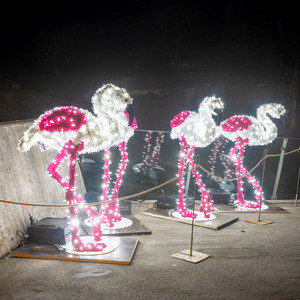 Flamingo m.Kunsttanne