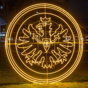 Schriftzug: Logo Frankfurt 230V