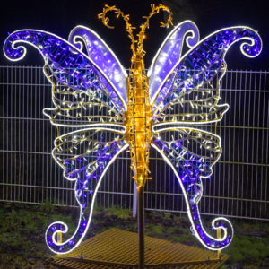 Schmetterling goß