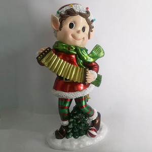 Elf mit Akkordeon