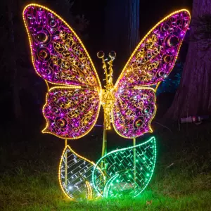 Schmetterling pink