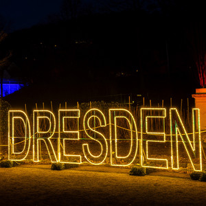 Schriftzug, DRESDEN 24V