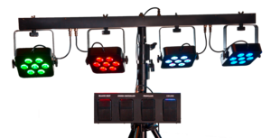 LED Stativ 4 x 21 RGB