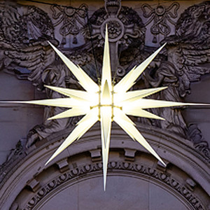 Herrnhuter Stern 2,85m weiß