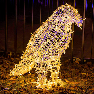 Adler 3D 1m mit Lichtpunkten